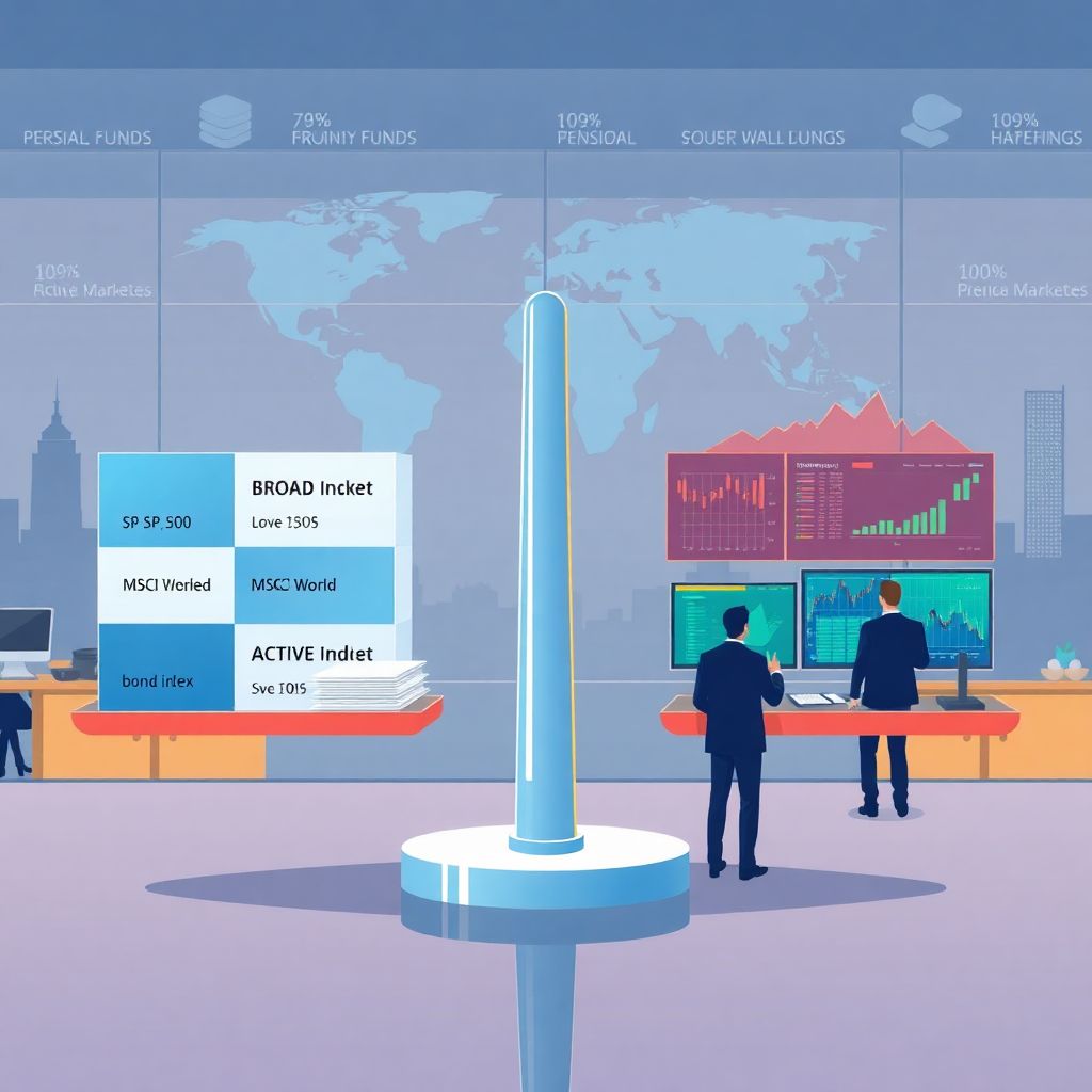 Пассивные и активные инвестиционные стратегии: что выбирают профессионалы