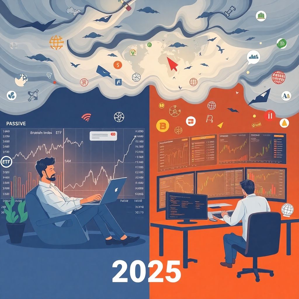 Пассивные и активные инвестиционные стратегии: что лучше в турбулентной экономике