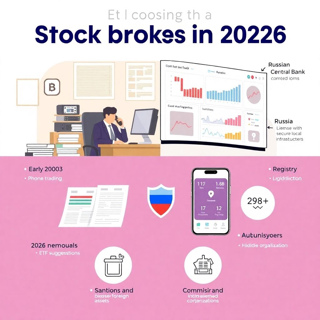 Как выбирать брокера в 2026 году: комиссии, сервис, риски и ловушки