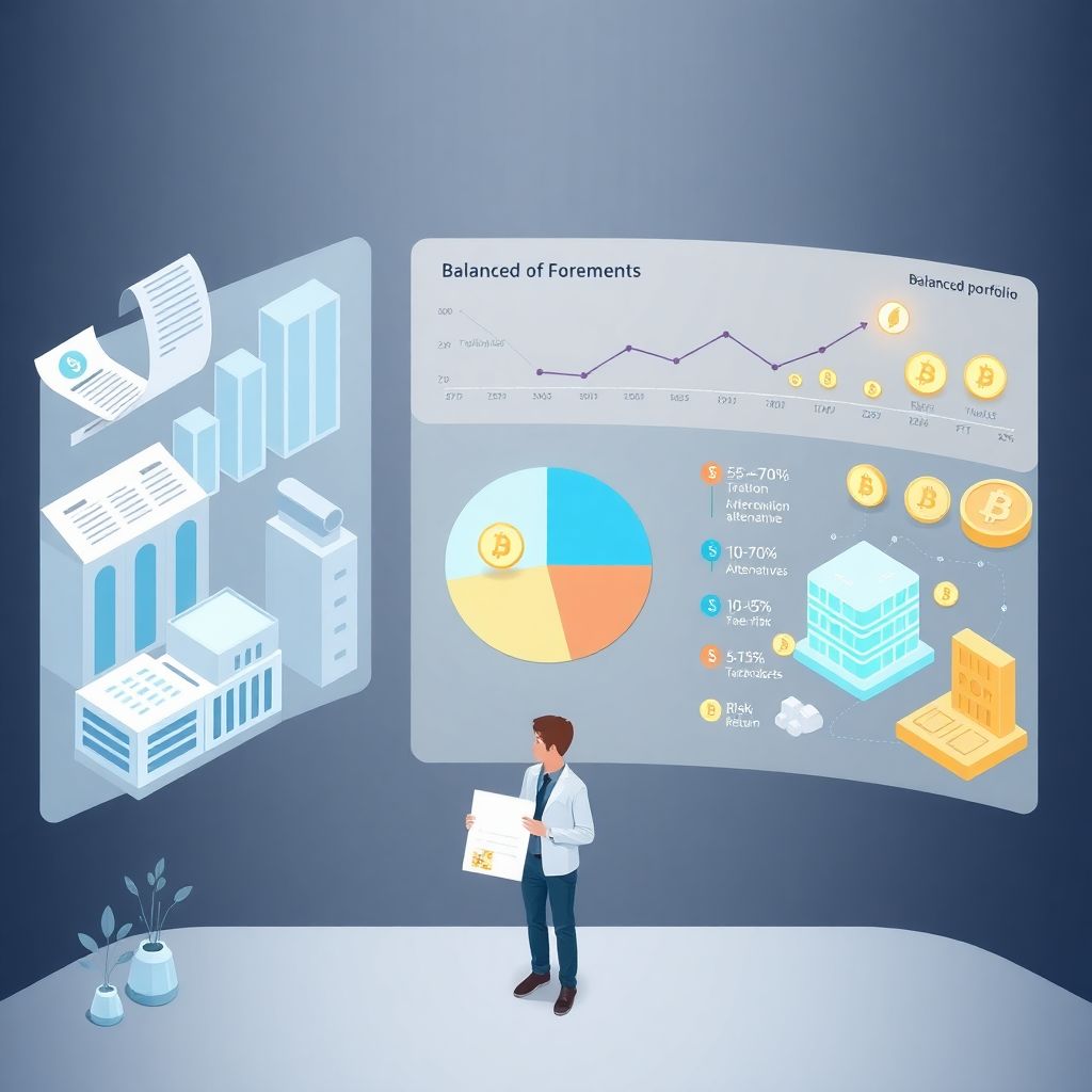 Криптовалюты и токенизированные активы в сбалансированном инвестиционном портфеле